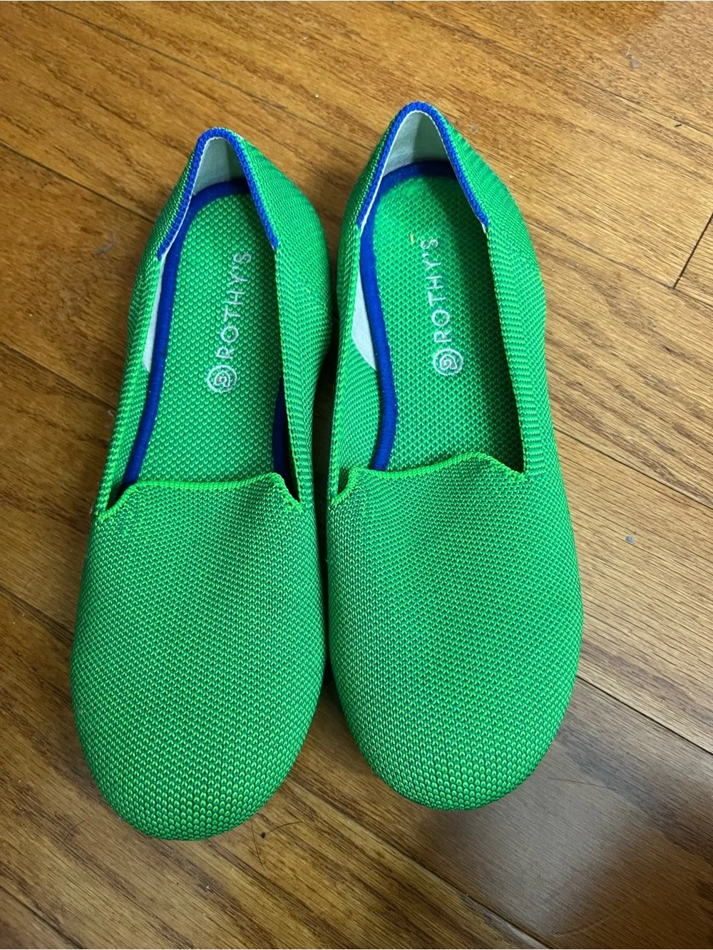 Rothy's Red Knit Girls' Ballet Flats